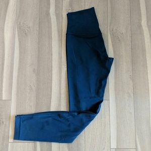 Lululemon Nulu Align pants dark teal size 4